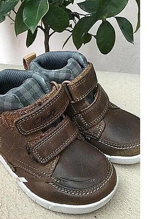 Р.20.5 clarks кожаные ботинки оригинал
