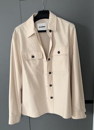Бавовняна сорочка jil sander, розмір 38