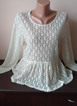 Блуза кружево