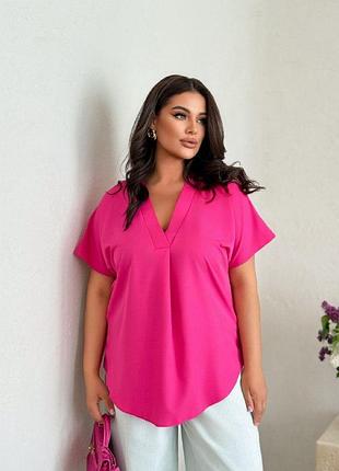 Жіноча блузка- вільного крою,тканина лагідна та легка