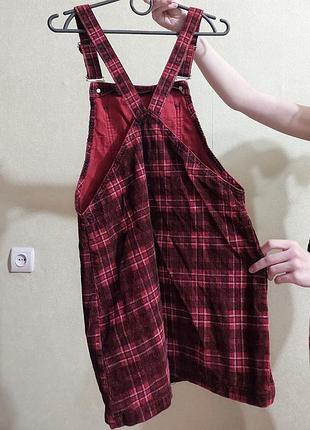 Вельветовый сарафан