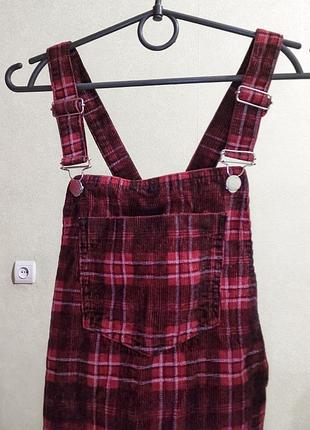 Вельветовый сарафан