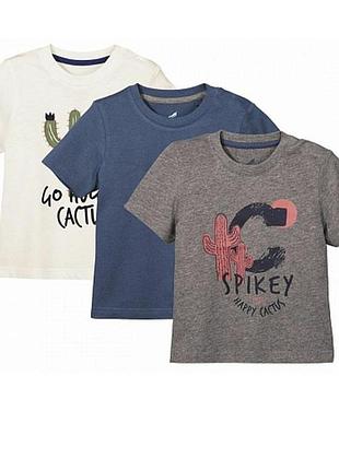 Набор 3 футболки lupilu 110-116 cm кактус
100% бавовна