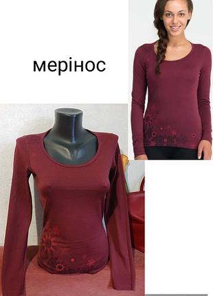 Icebreaker, термо зональный лонгслив,  меринос, термобелье