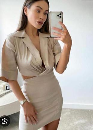 Сукня джинсова  prettylittlething