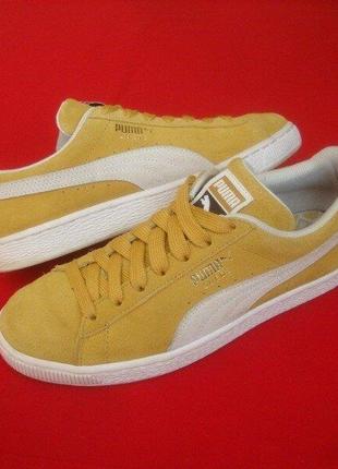 Кроссовки puma suede натур замша оригинал 40-41 разм