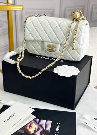 Белая сумка люкс