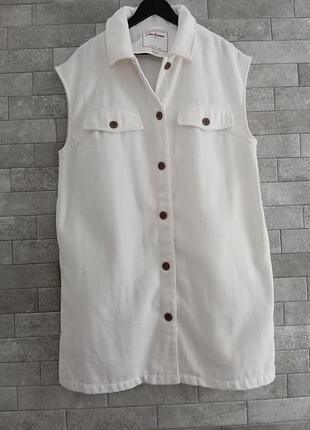 Жилет удлиненный