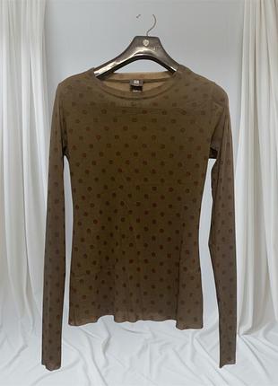 Lilith massimo dutti сетка лонгслив водолазка