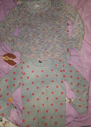 Кофта для девочки свитшот. две кофты 170 грн