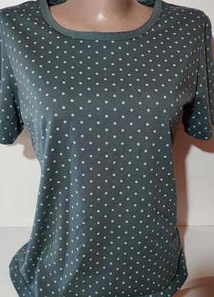 Футболка женская в горошек damart