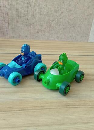 Машинки з ігрового набору hasbro pj masks герої в масках пошуковик героїв