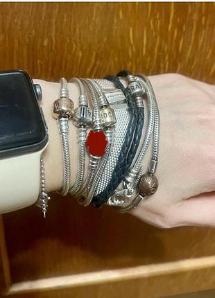 Браслети пандора 16,17.18,19,20 см