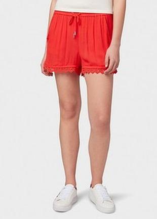Шорты коралловые вискоза