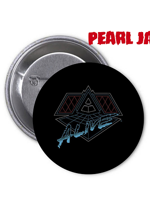 Значок pearl jam #09 alive