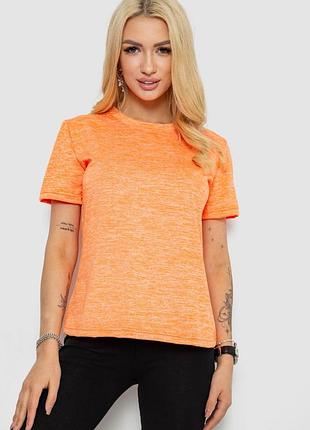 Футболка женская, цвет оранжевый, 244r2220