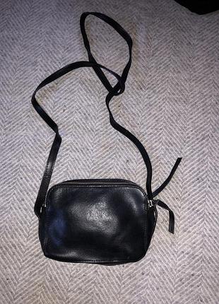 Шкіряна натуральна сумка через плече крос боді кожаная натуральная кожа плечо боди
