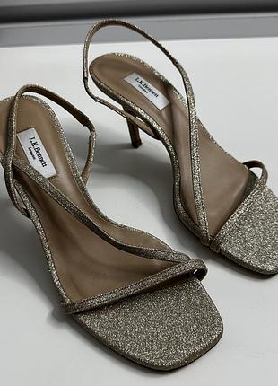 Босоніжки на маленькому каблучку l.k. bennett