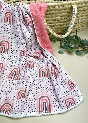 Муслінова ковдра ( 4-шарова) - 80*100 см