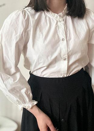 Сорочка рукав 3/4 бавовна вінтаж стиль