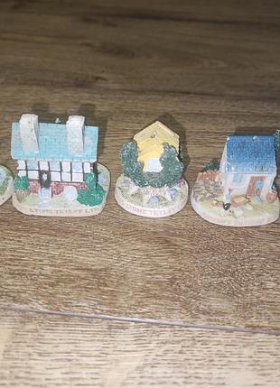 Винтажные мини домики tetley 1995 и мишка jaimy