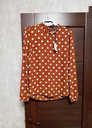 Брендовая новая красивая блуза р.14.