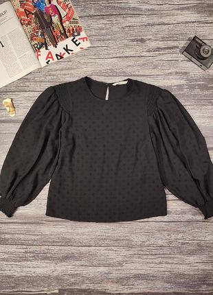 Женская черная блуза