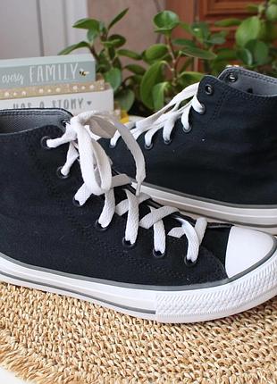 Высокие текстильные кеды converse chuck taylor унисекс 37 р