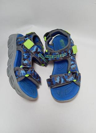 Босоніжки skechers , для хлопчика , сині