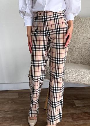 Штани у клітинку burberry оригінал