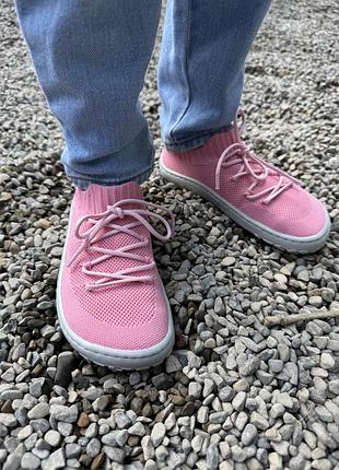 Barefoot (босоногі, анатомічні) легкі кросівки froddo light pink