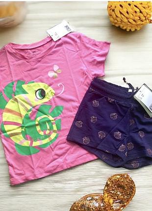 Костюм h&m футболка і шорти на 6-10 років