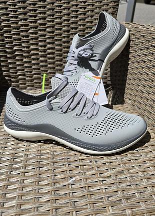 Кроссовки на лето Crocs Classic Lined Clog azul esverdeado