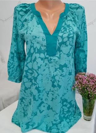 Сорочка, блузка зеленого кольору від бренду h&m