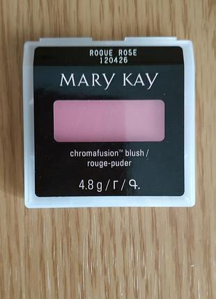 Румяна rogue rose, дерзкая роза mary kay, мери кей