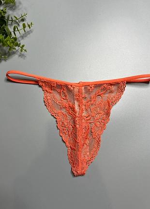 Женские сетевые трусики стринги
