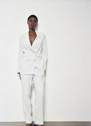 Костюм брючний преміум zara, m-l