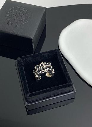 Каблучка кольцо chrome hearts