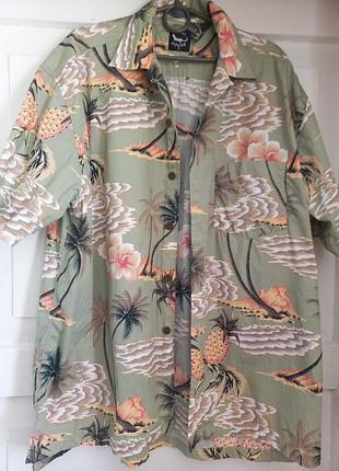 Очень классная рубашка  гавайка
