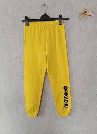 Трикотажные брюки для дома и отдыха на 8-9 лет жителю