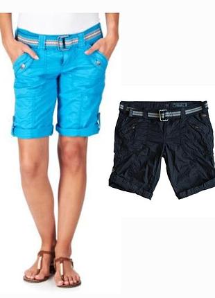 Женские черные бермудские бриджи esprit edc , размер 42 (cn 170/74a, fashion fit)