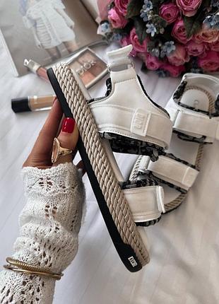 Сандалі d1or sandals white