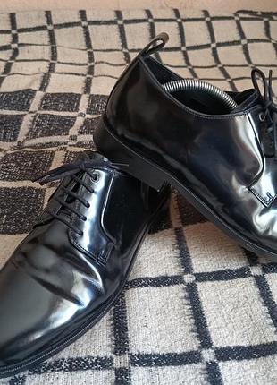 Туфлі the kooples derby’s smooth leather lace up shoes
