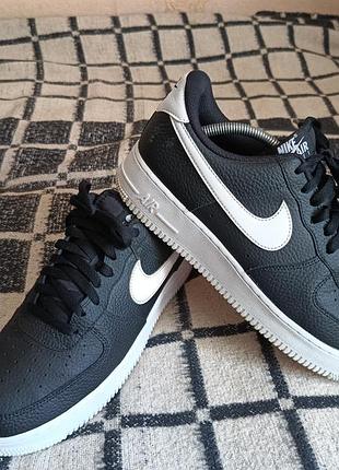 Кроссовки nike air force 1 '07'black white'