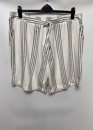 Шорти з льоном,великий розмір