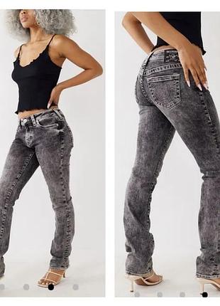 Брендові рвані невисокі скіні джинси, джинси-труби dsquared2, м-l