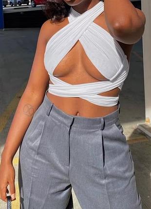Топ-завязка оригинальный белый
