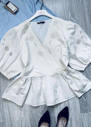 Блузка з вишивкою як zara