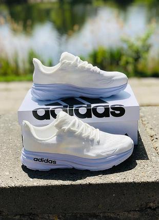 Мужские кроссовки adidas/ летние белые кроссовки адидас