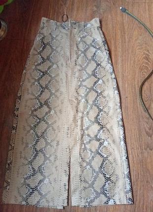 Юбка zara  питон